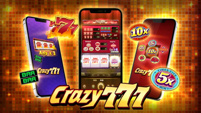 Player enjoying 777 slots game